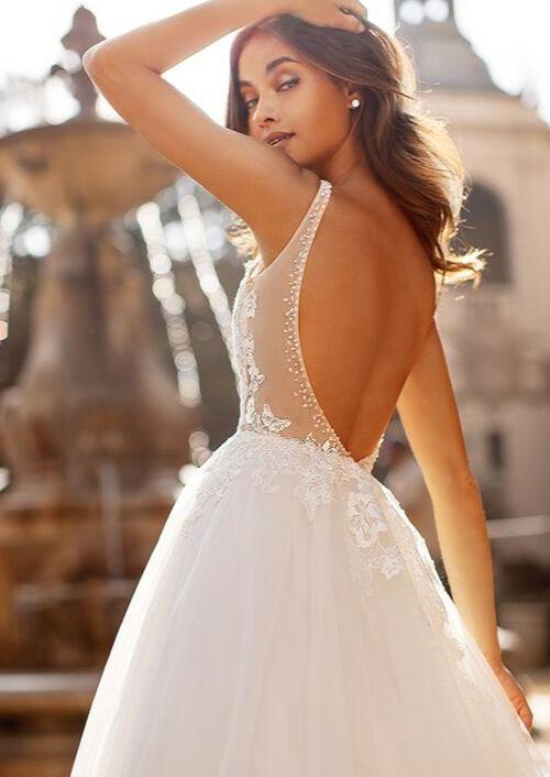 how to shorten a tulle wedding dress Pleated Bodice Sweetheart Necklin A Line Tulle Wedding Dress with Horsehair Hem AWD1746